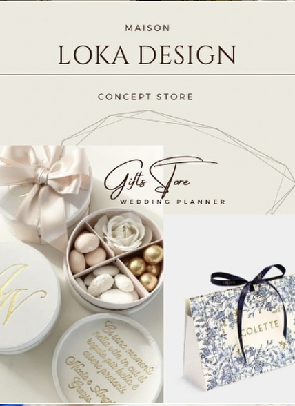 Gifts Store Wedding Planner - Maison Loka Design
